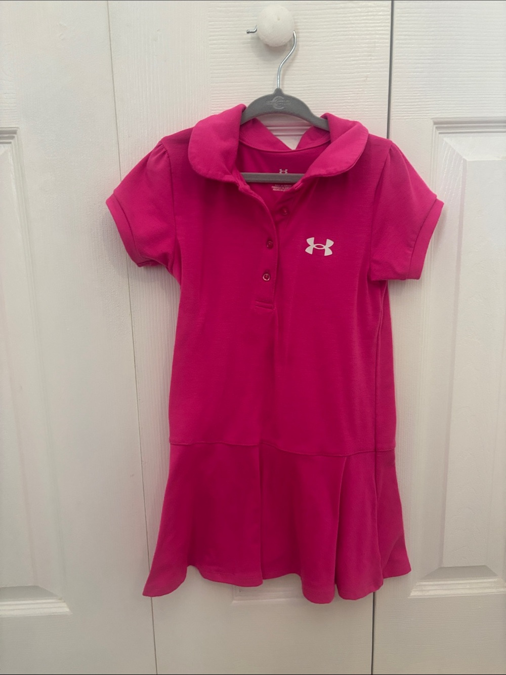Under Armour Girls' Hot Pink Polo Dress